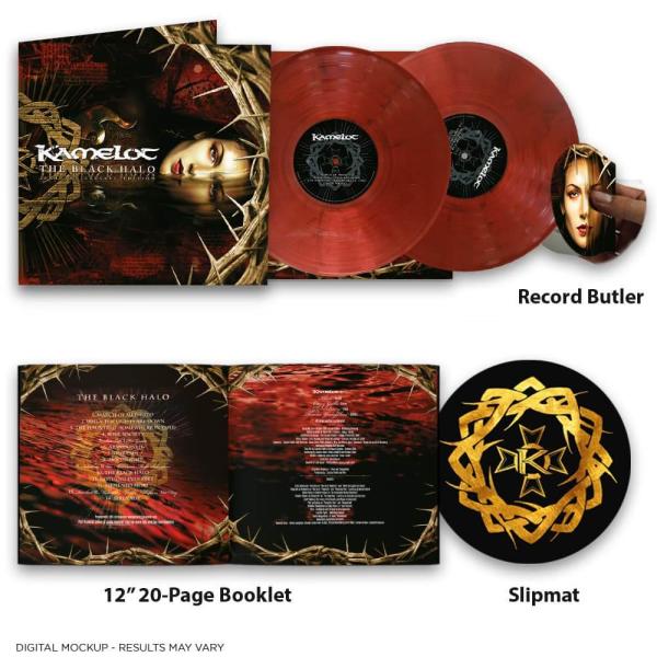 Kamelot - The Black Halo (20th Anniversary Edition) 2LP (Die Hard Edition - Red Black Marbled Vinyl)